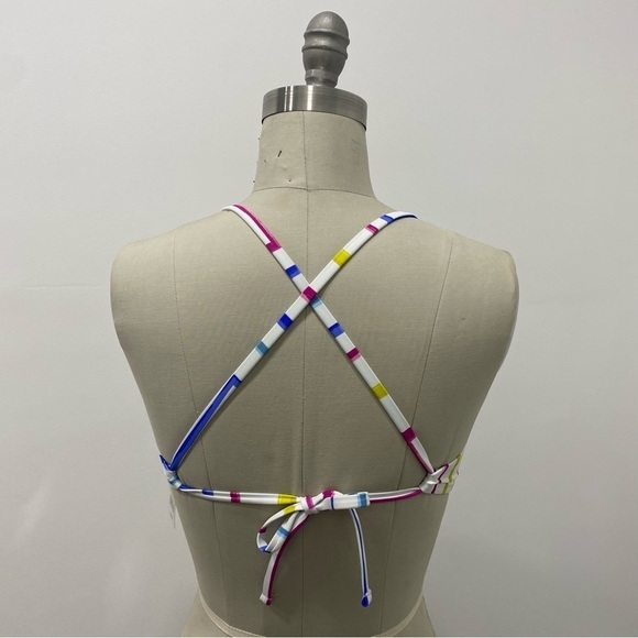 Women’s Light Lift Square Neck Bralette Bikini Top Shade & Shore™ Multi Size 34B - Picture 3 of 11